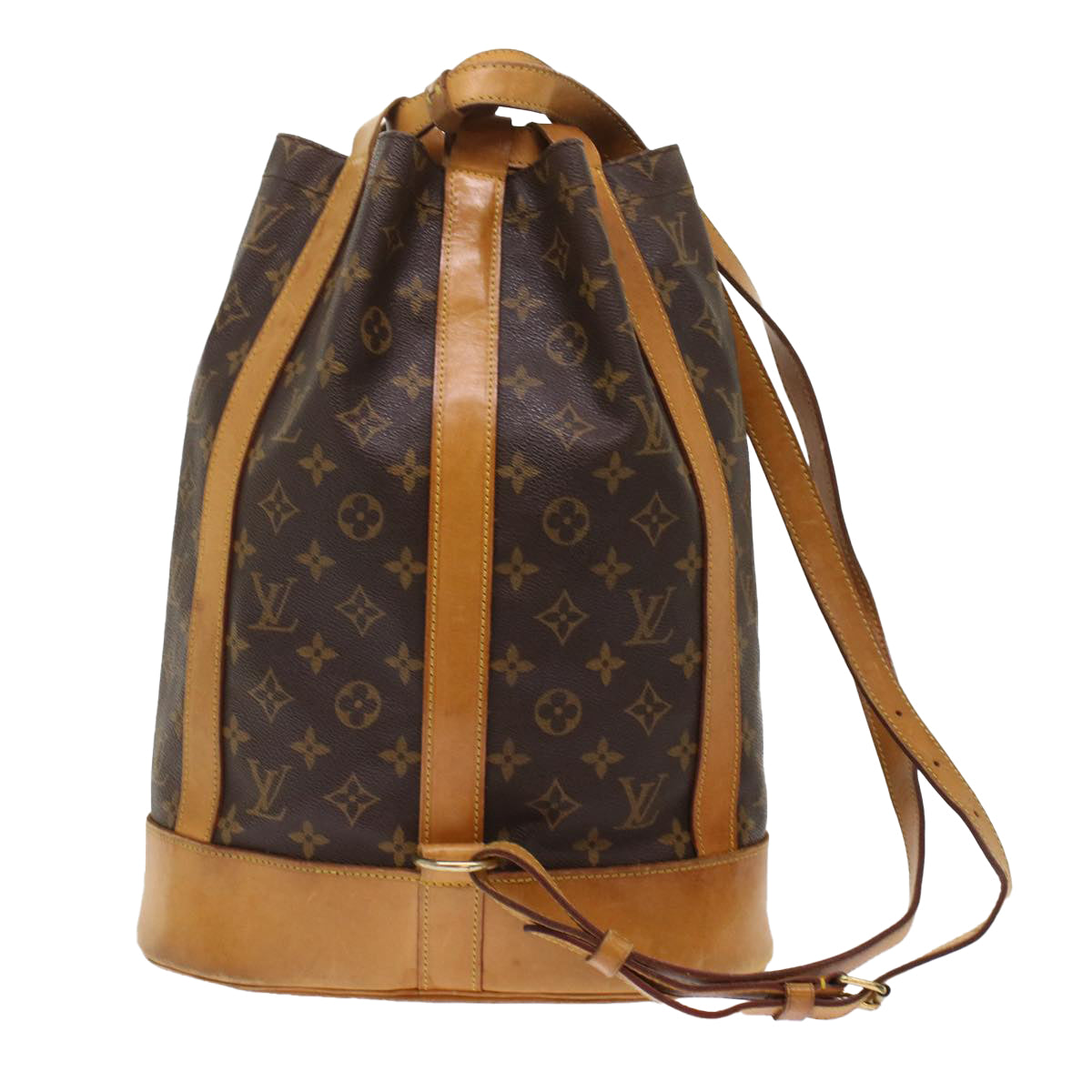 LOUIS VUITTON Monogram Randonnee PM Shoulder Bag M42243 LV Auth 47900