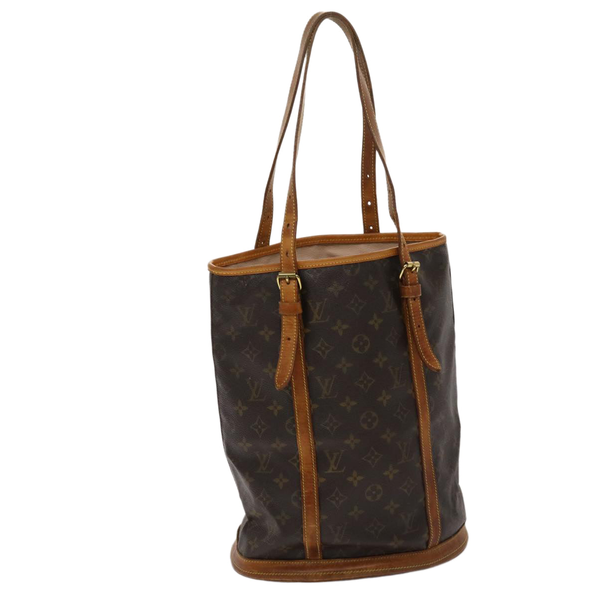 LOUIS VUITTON Monogram Bucket GM Shoulder Bag M42236 LV Auth 47918