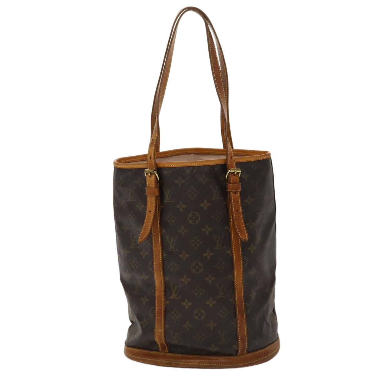 LOUIS VUITTON Monogram Bucket GM Shoulder Bag M42236 LV Auth 47918