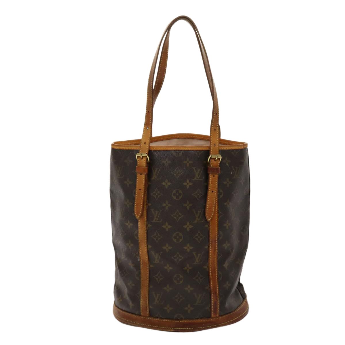 LOUIS VUITTON Monogram Bucket GM Shoulder Bag M42236 LV Auth 47918