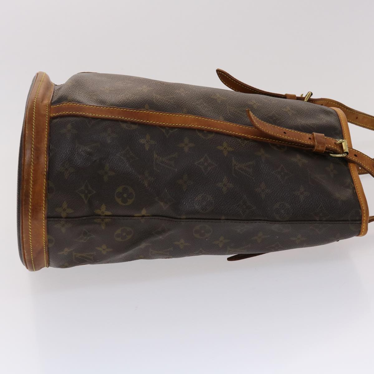 LOUIS VUITTON Monogram Bucket GM Shoulder Bag M42236 LV Auth 47918