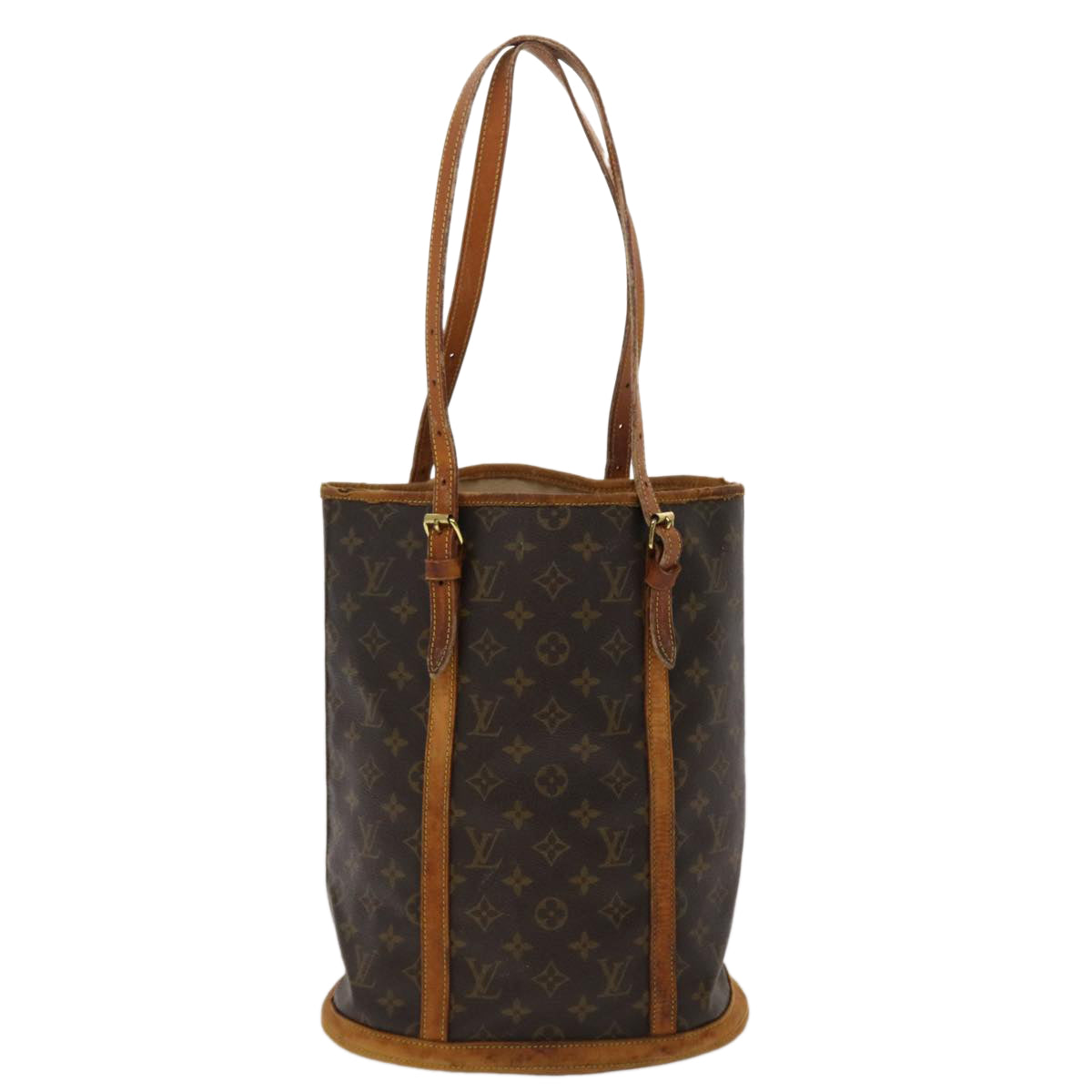 LOUIS VUITTON Monogram Bucket GM Shoulder Bag M42236 LV Auth 47920