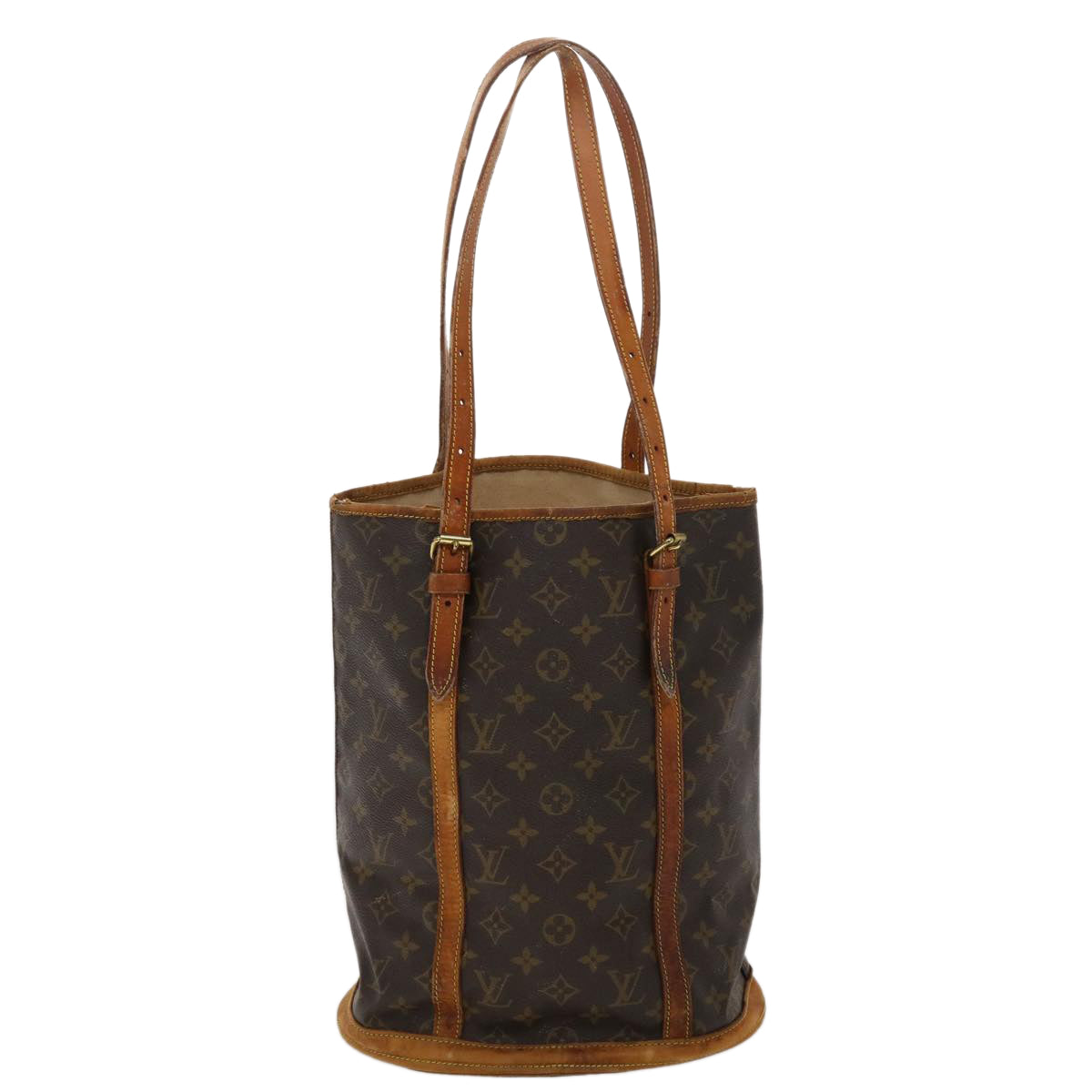 LOUIS VUITTON Monogram Bucket GM Shoulder Bag M42236 LV Auth 47920