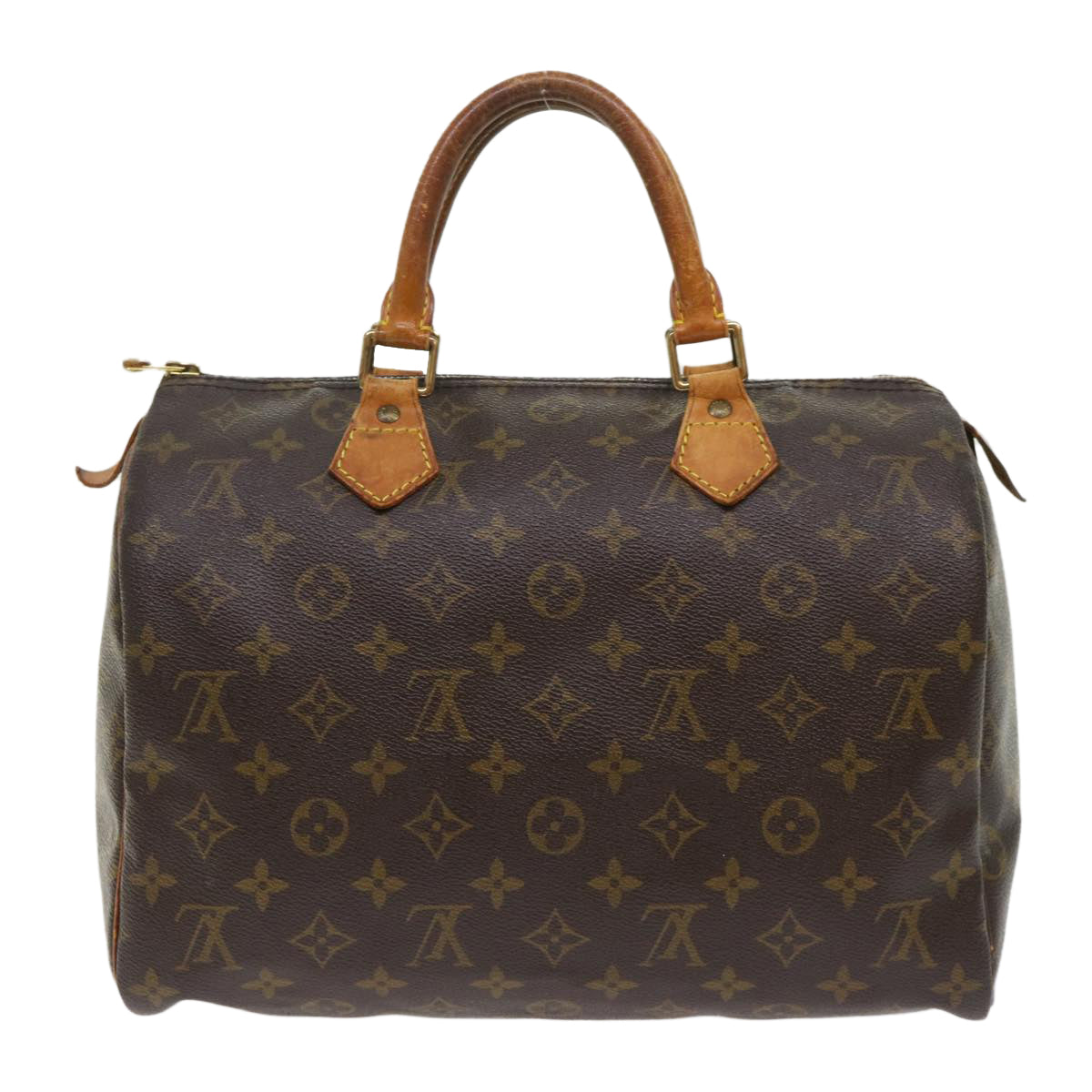 LOUIS VUITTON Monogram Speedy 30 Hand Bag M41526 LV Auth 47921