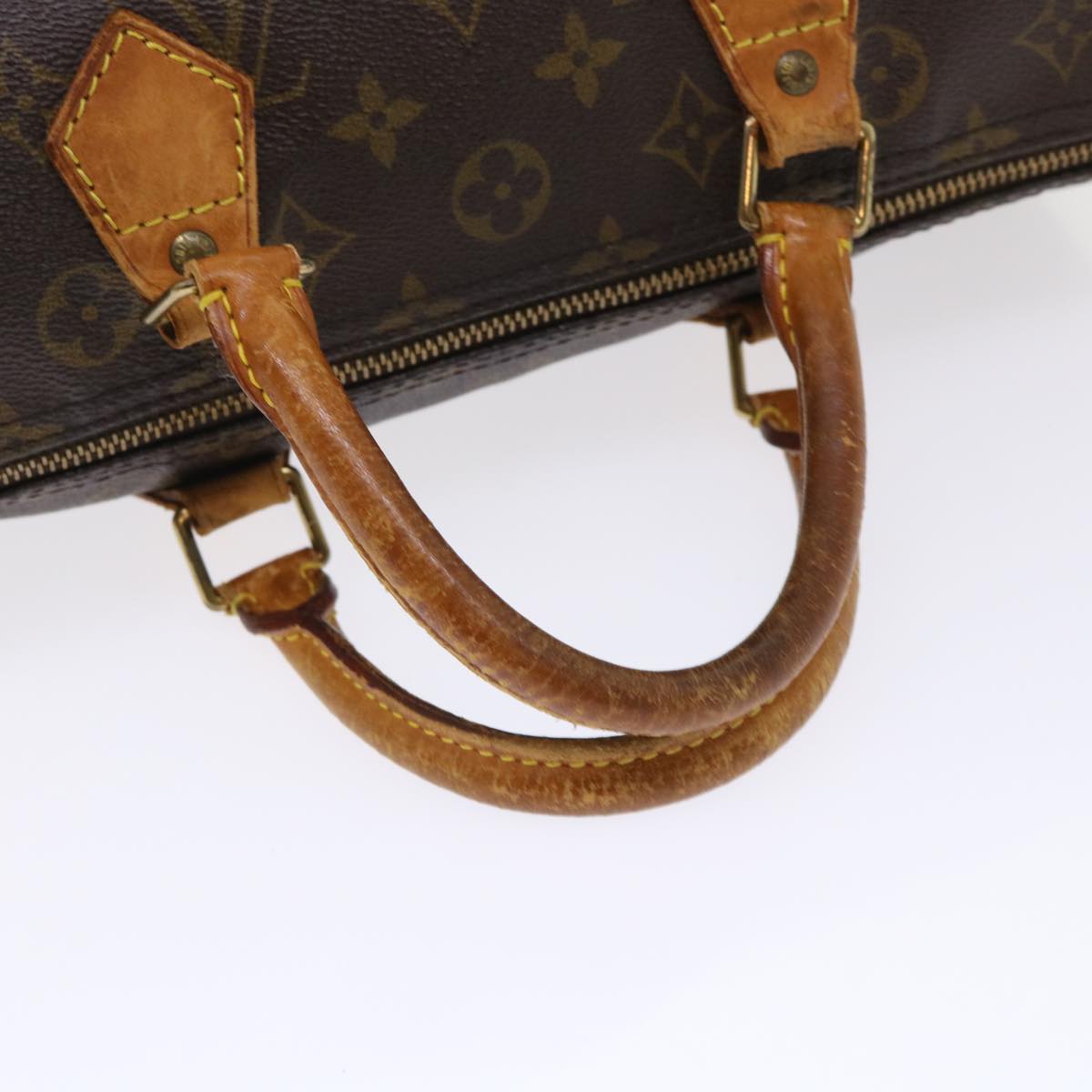 LOUIS VUITTON Monogram Speedy 30 Hand Bag M41526 LV Auth 47921