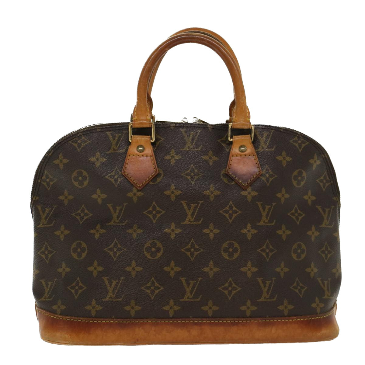 LOUIS VUITTON Monogram Alma Hand Bag M51130 LV Auth 47924