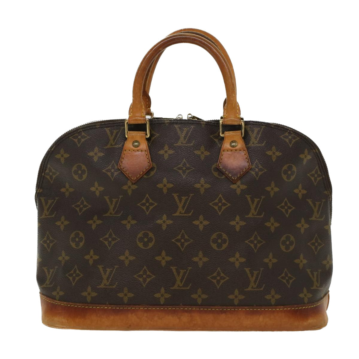 LOUIS VUITTON Monogram Alma Hand Bag M51130 LV Auth 47924