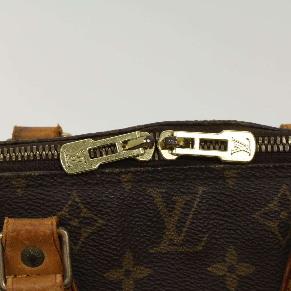 LOUIS VUITTON Monogram Alma Hand Bag M51130 LV Auth 47925