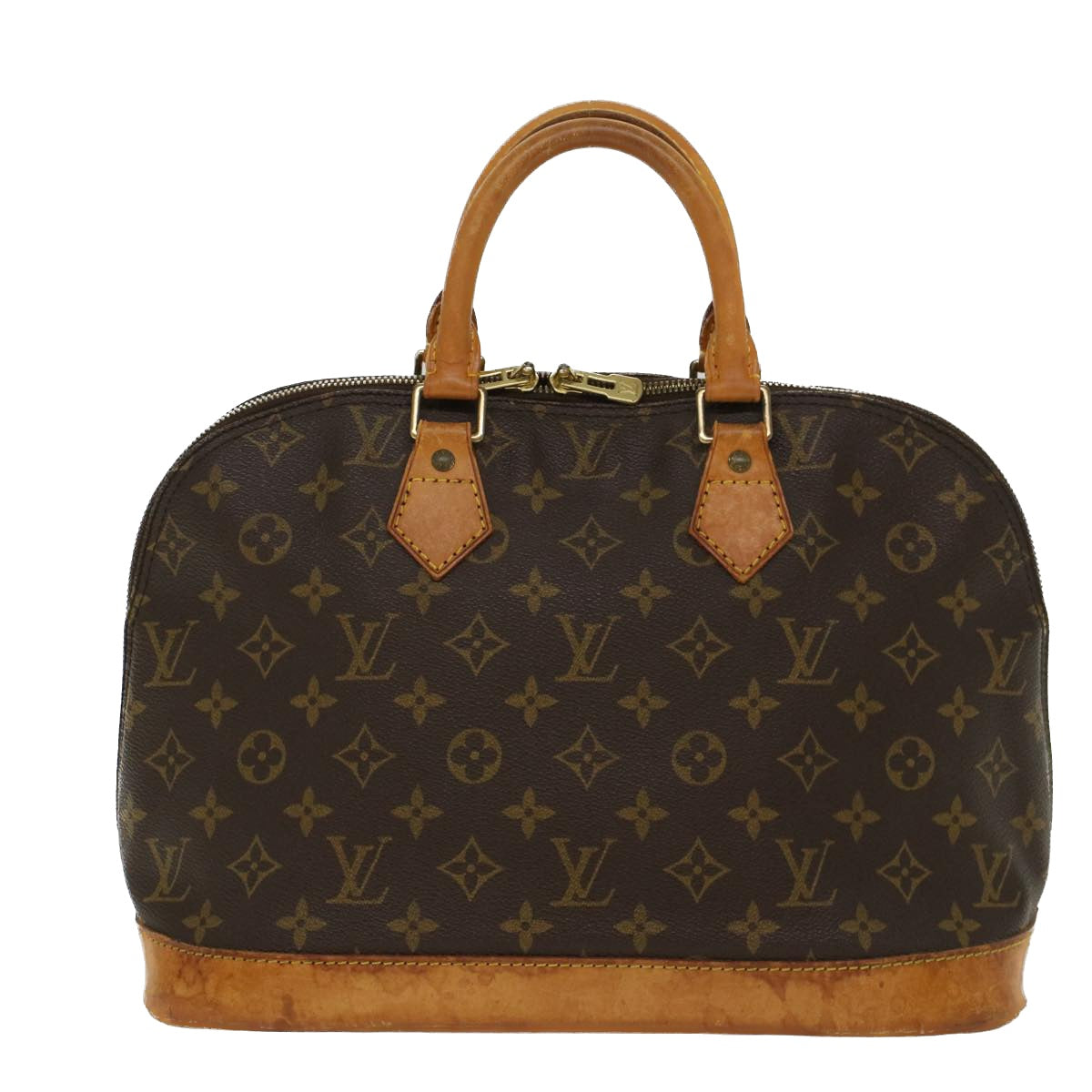 LOUIS VUITTON Monogram Alma Hand Bag M51130 LV Auth 47925