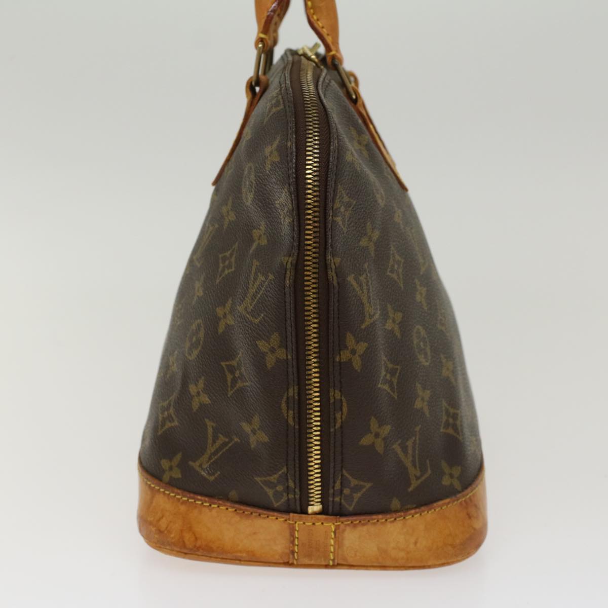 LOUIS VUITTON Monogram Alma Hand Bag M51130 LV Auth 47925