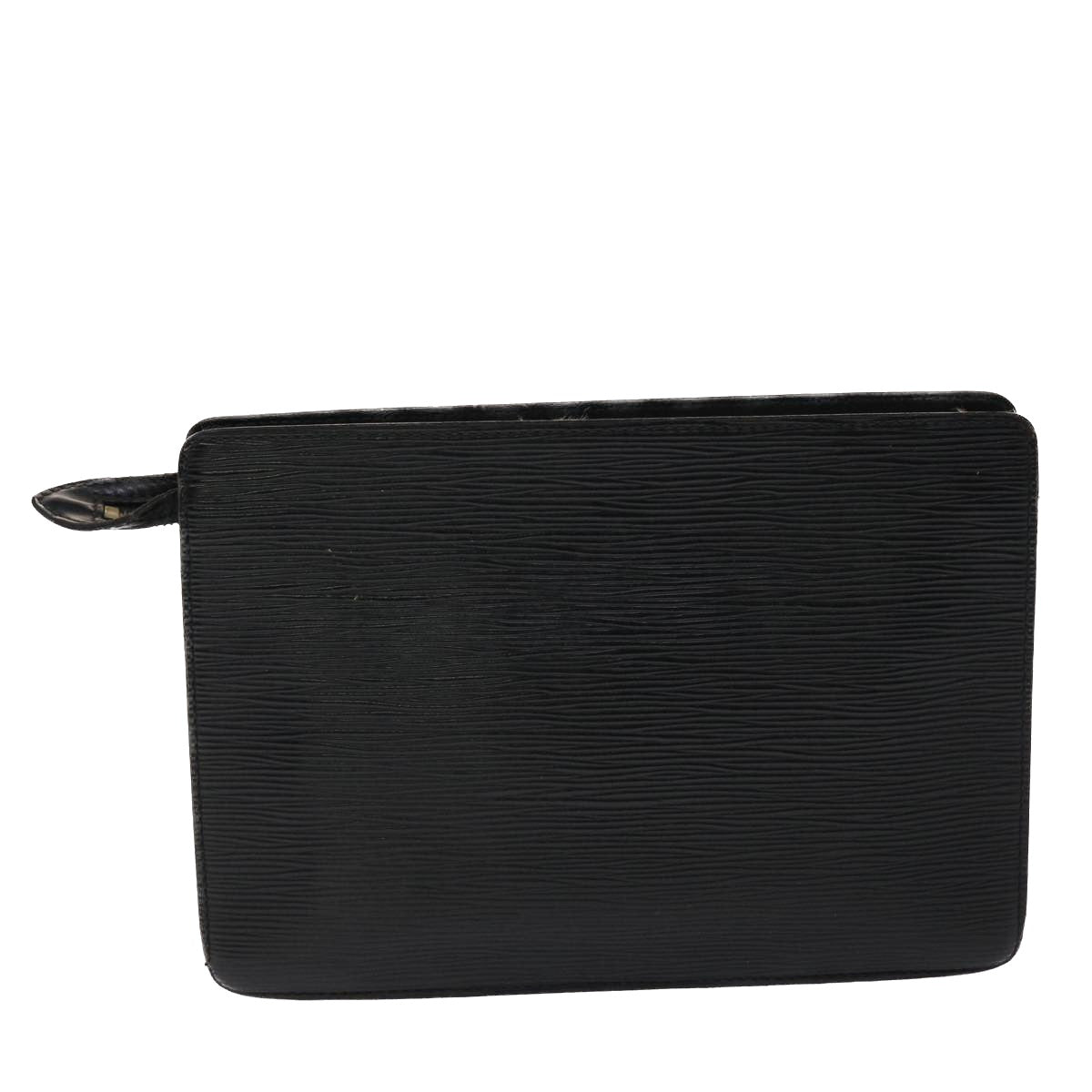 LOUIS VUITTON Epi Pochette Homme Clutch Bag Black M52522 LV Auth 47946 - 0