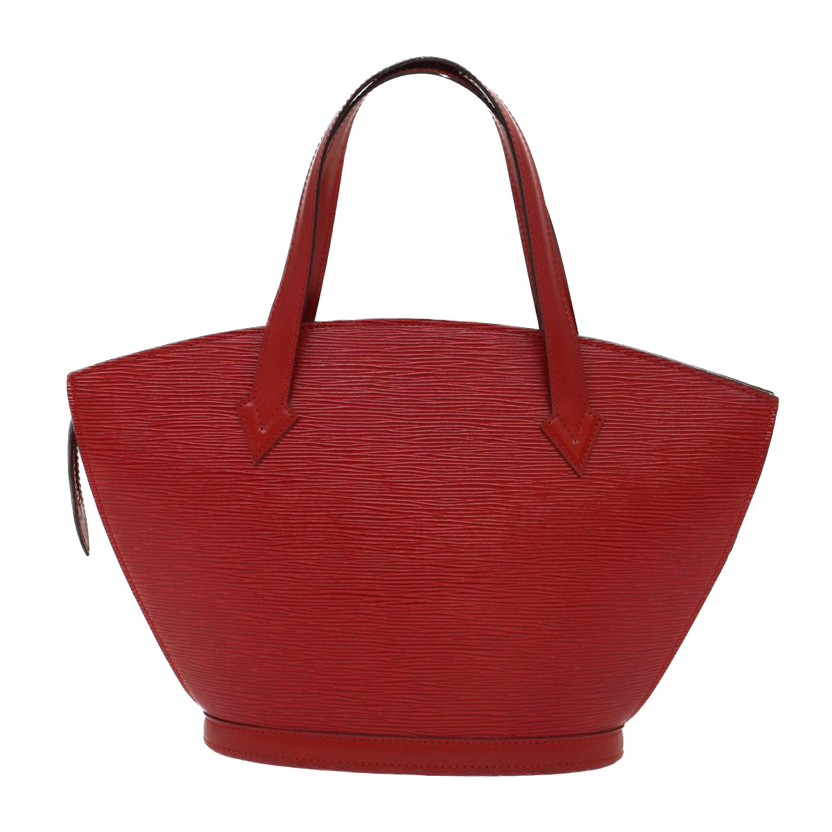 LOUIS VUITTON Epi Saint Jacques Hand Bag Red M52277 LV Auth 47953