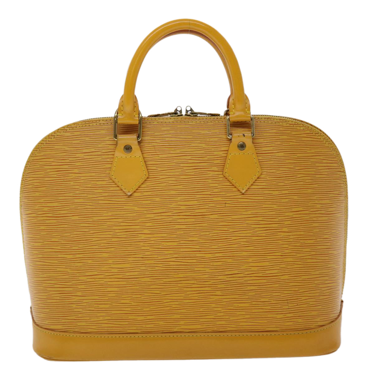 LOUIS VUITTON Epi Alma Hand Bag Tassili Yellow M52149 LV Auth 47961 - 0