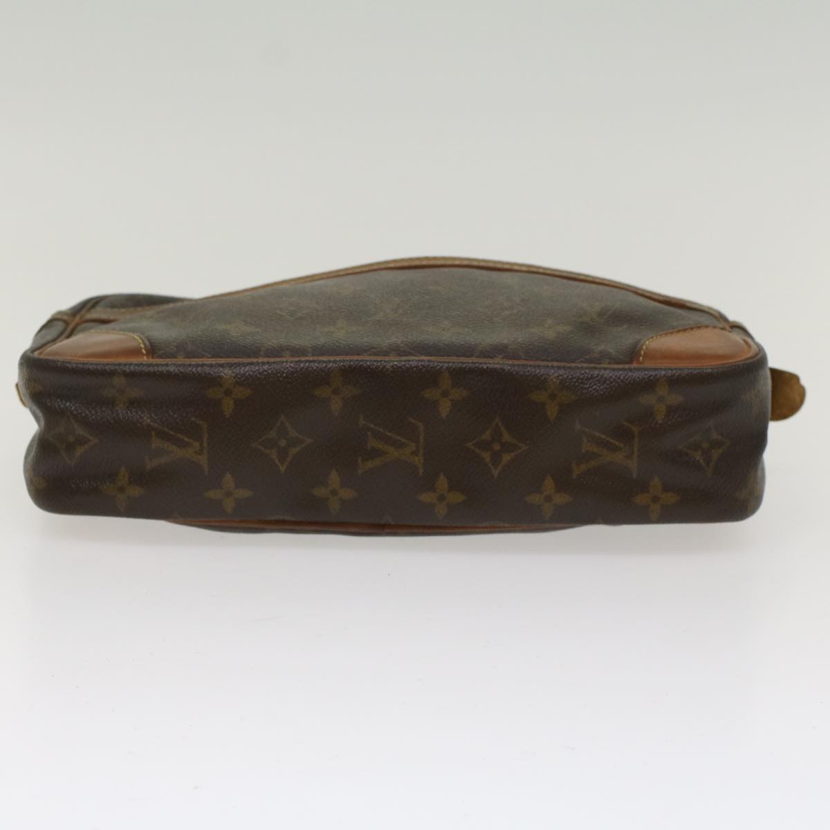 LOUIS VUITTON Monogram Compiegne 28 Clutch Bag M51845 LV Auth 48054