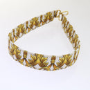 FENDI Baguette Shoulder Bag Polyester 2way White 8BR600 AK2D Auth 48072A-12