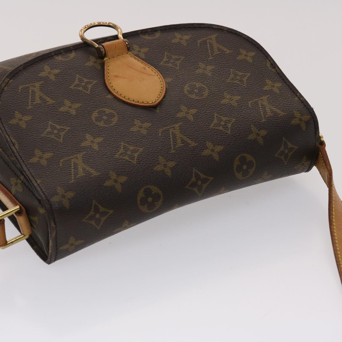 LOUIS VUITTON Monogram Saint Cloud GM Shoulder Bag M51242 LV Auth 48082