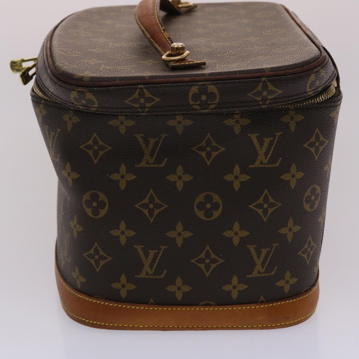 LOUIS VUITTON Monogram Nice Hand Bag 2way M47280 LV Auth 48268