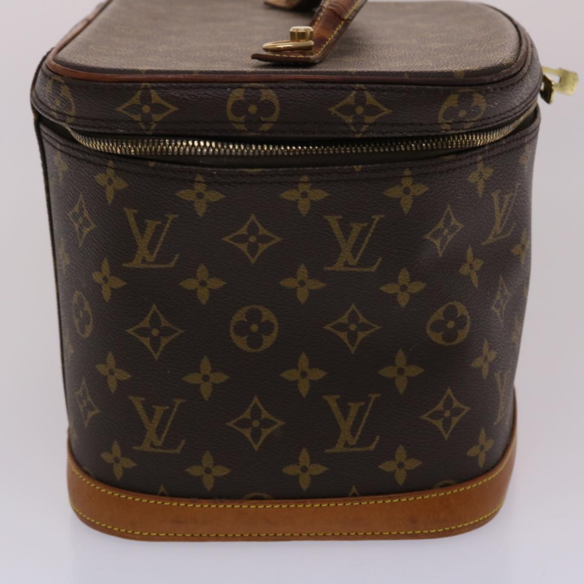 LOUIS VUITTON Monogram Nice Hand Bag 2way M47280 LV Auth 48268