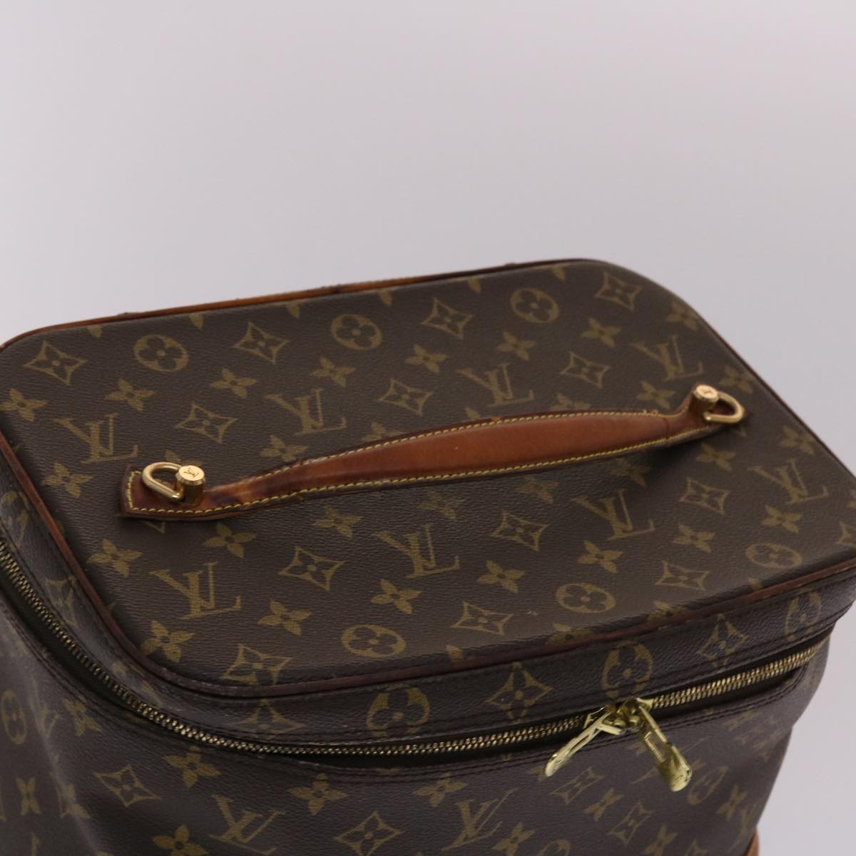 LOUIS VUITTON Monogram Nice Hand Bag 2way M47280 LV Auth 48268