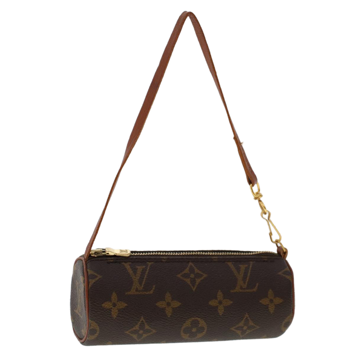 LOUIS VUITTON Monogram Papillon Pouch Vintage LV Auth 48276