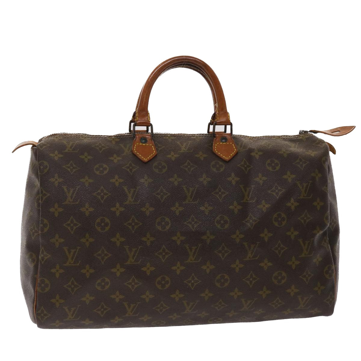 LOUIS VUITTON Monogram Speedy 40 Hand Bag Vintage M41522 LV Auth 48277