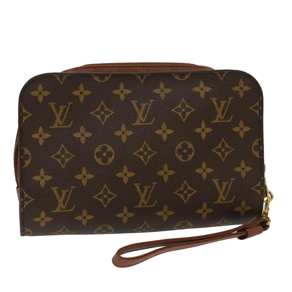 LOUIS VUITTON Monogram Orsay Clutch Bag M51790 LV Auth 48282