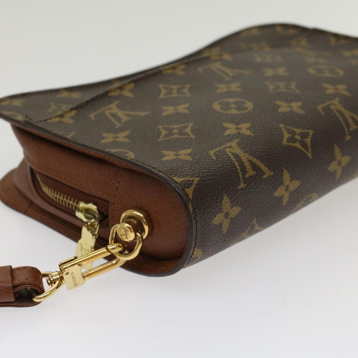 LOUIS VUITTON Monogram Orsay Clutch Bag M51790 LV Auth 48282