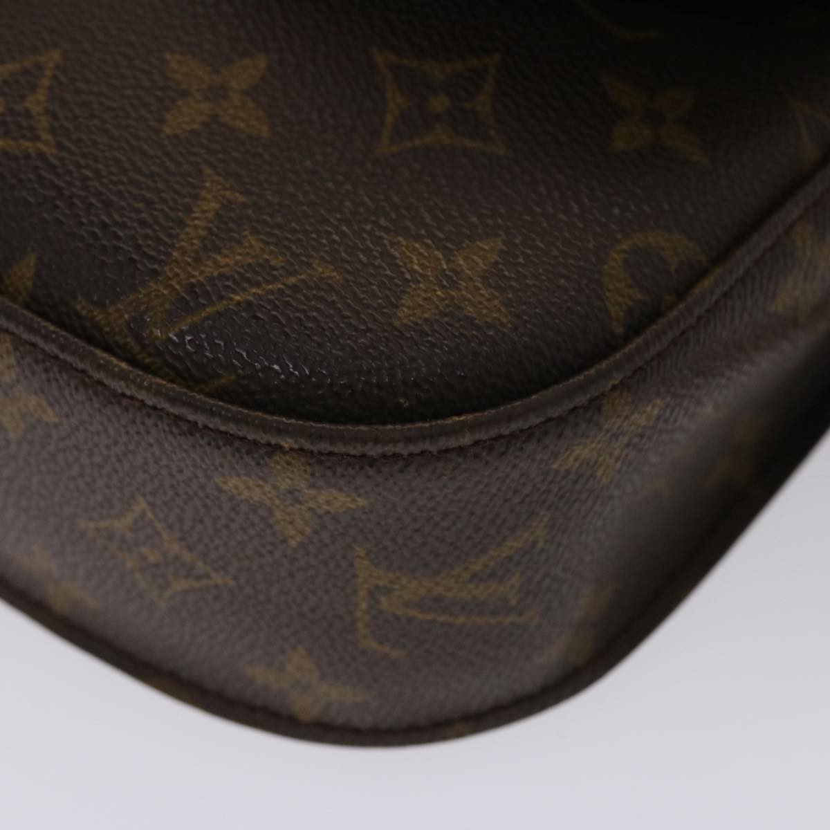 LOUIS VUITTON Monogram Saint Cloud GM Shoulder Bag M51242 LV Auth 48286