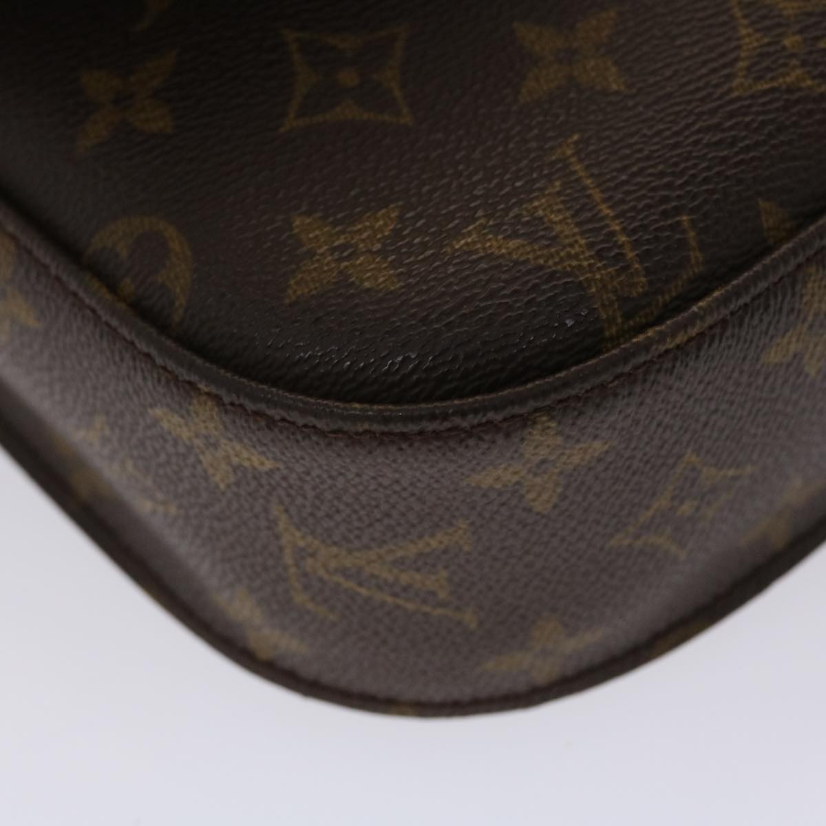 LOUIS VUITTON Monogram Saint Cloud GM Shoulder Bag M51242 LV Auth 48286