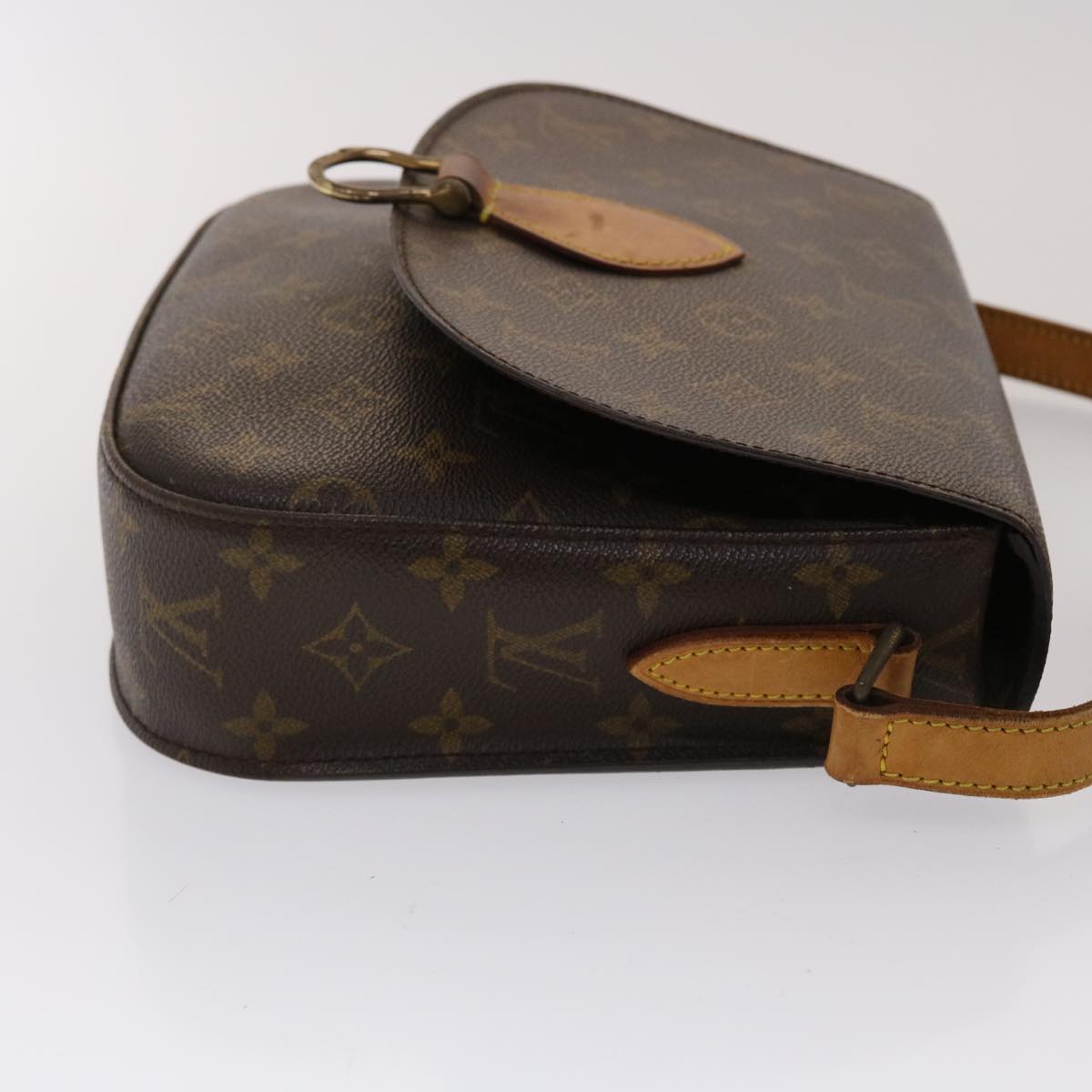 LOUIS VUITTON Monogram Saint Cloud GM Shoulder Bag M51242 LV Auth 48286