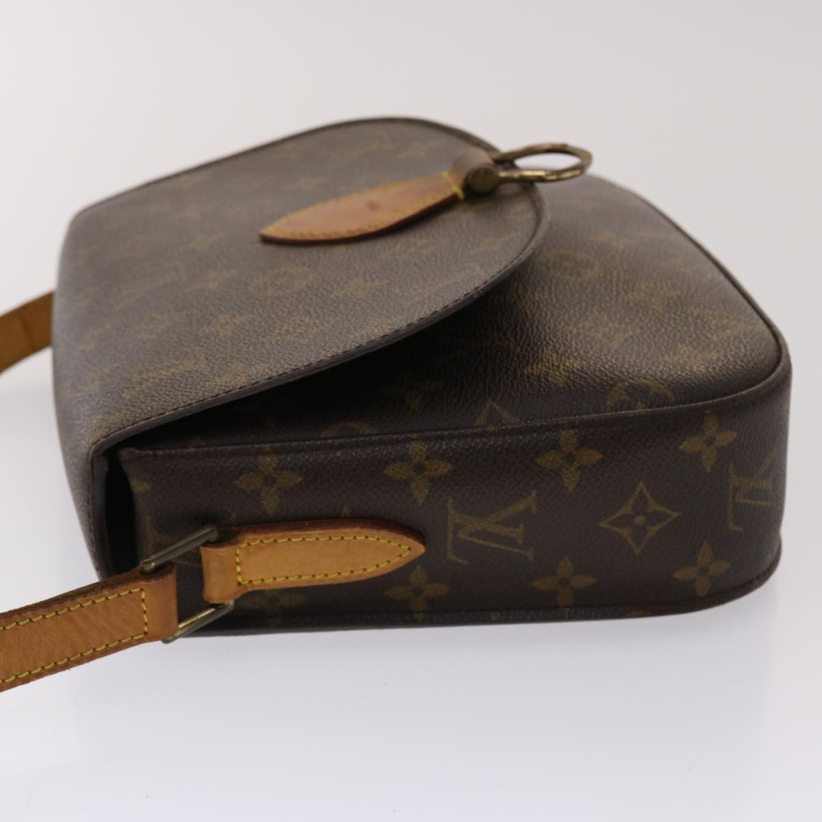 LOUIS VUITTON Monogram Saint Cloud GM Shoulder Bag M51242 LV Auth 48286