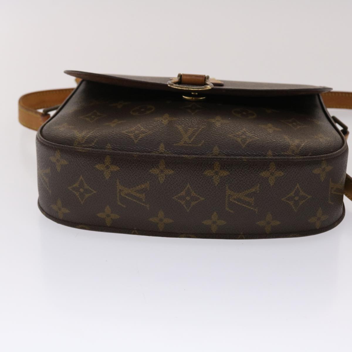 LOUIS VUITTON Monogram Saint Cloud GM Shoulder Bag M51242 LV Auth 48286