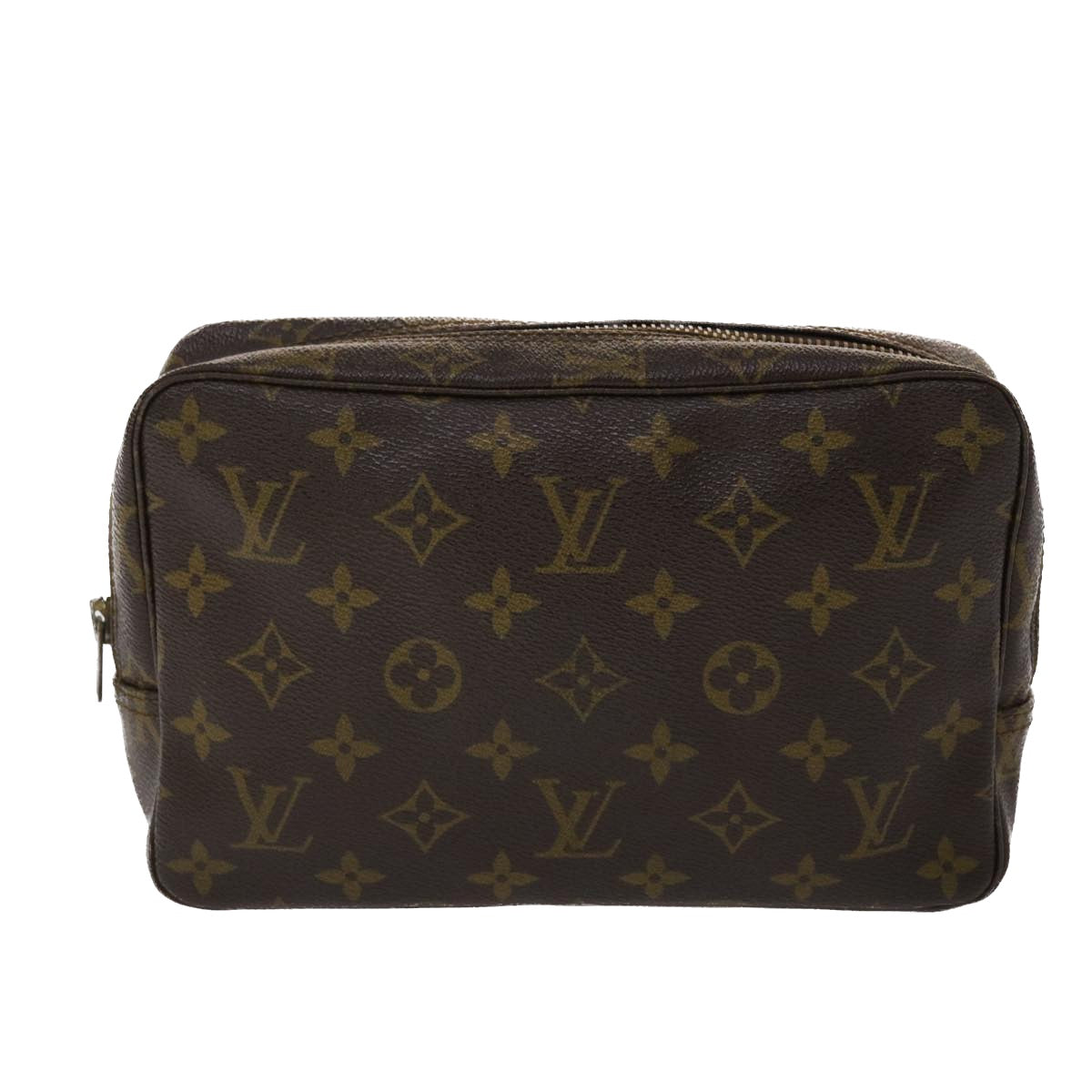 LOUIS VUITTON Monogram Trousse Toilette 23 Clutch Bag M47524 LV Auth 48292