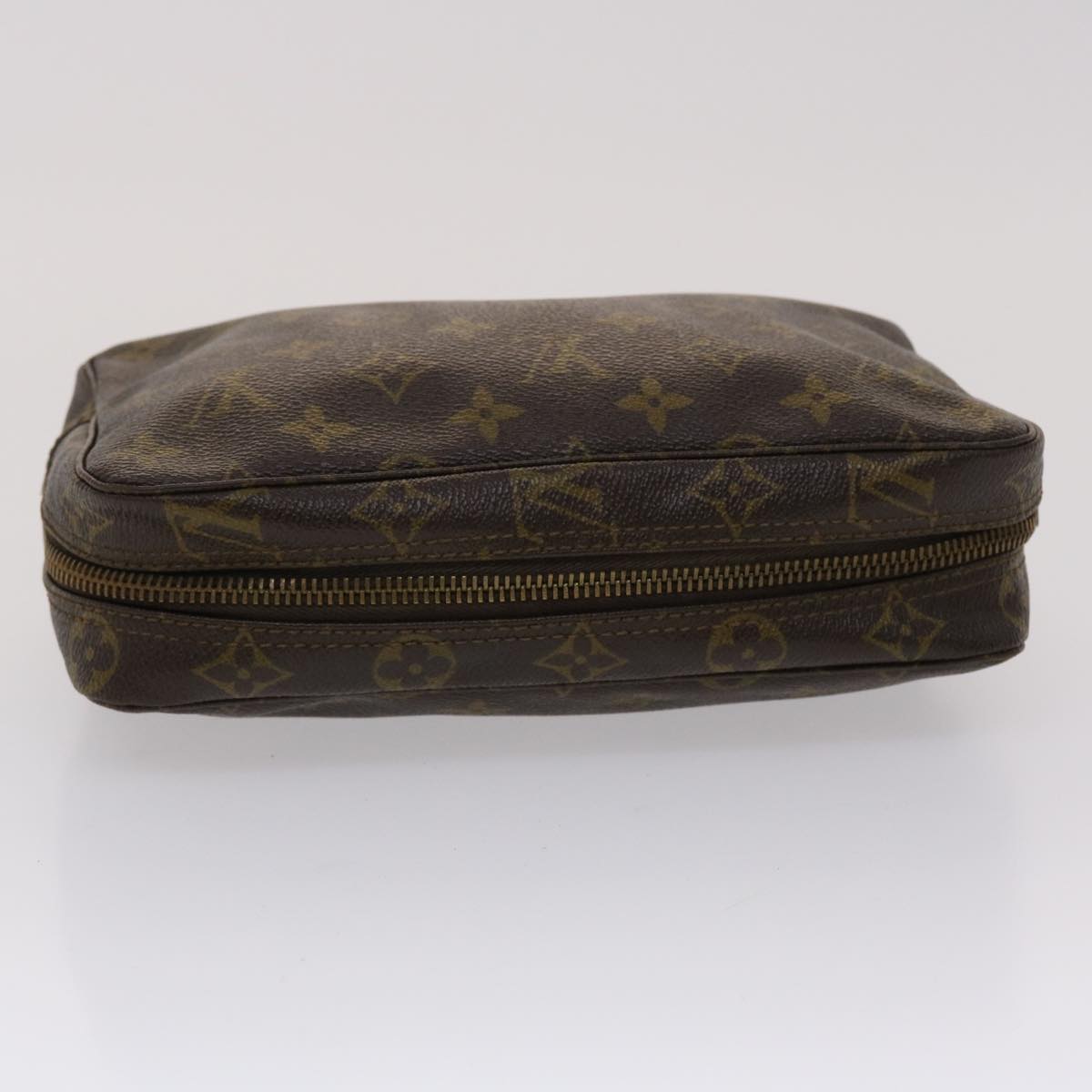 LOUIS VUITTON Monogram Trousse Toilette 23 Clutch Bag M47524 LV Auth 48292