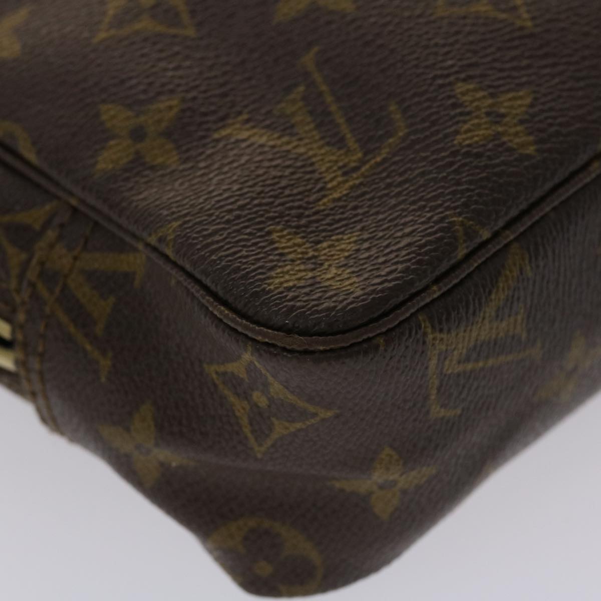 LOUIS VUITTON Monogram Trousse Toilette 23 Clutch Bag M47524 LV Auth 48292