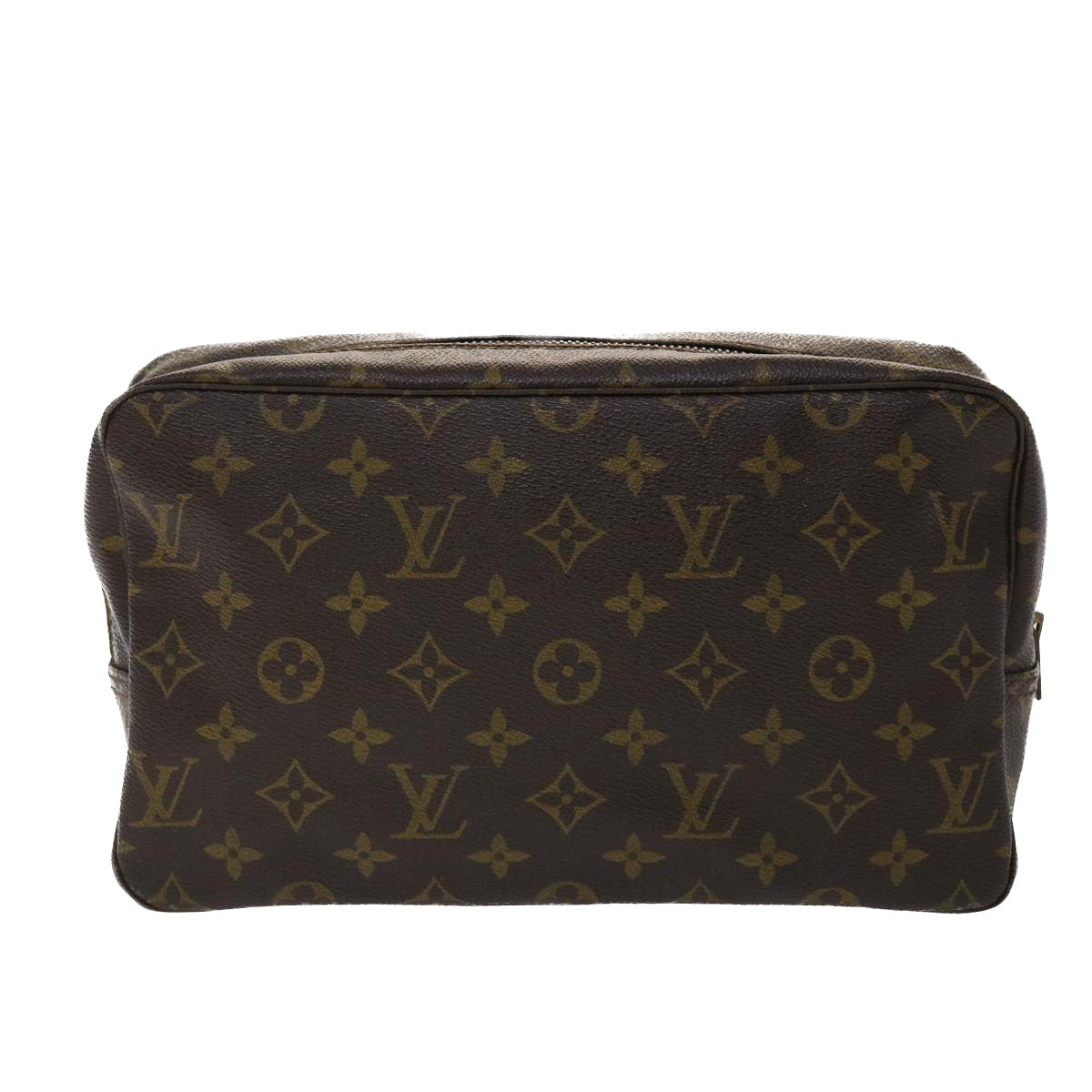 LOUIS VUITTON Monogram Trousse Toilette 28 Clutch Bag M47522 LV Auth 48293