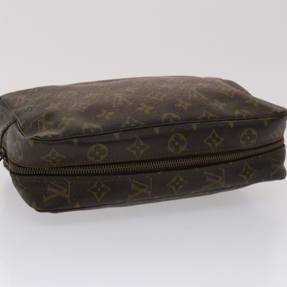 LOUIS VUITTON Monogram Trousse Toilette 28 Clutch Bag M47522 LV Auth 48293