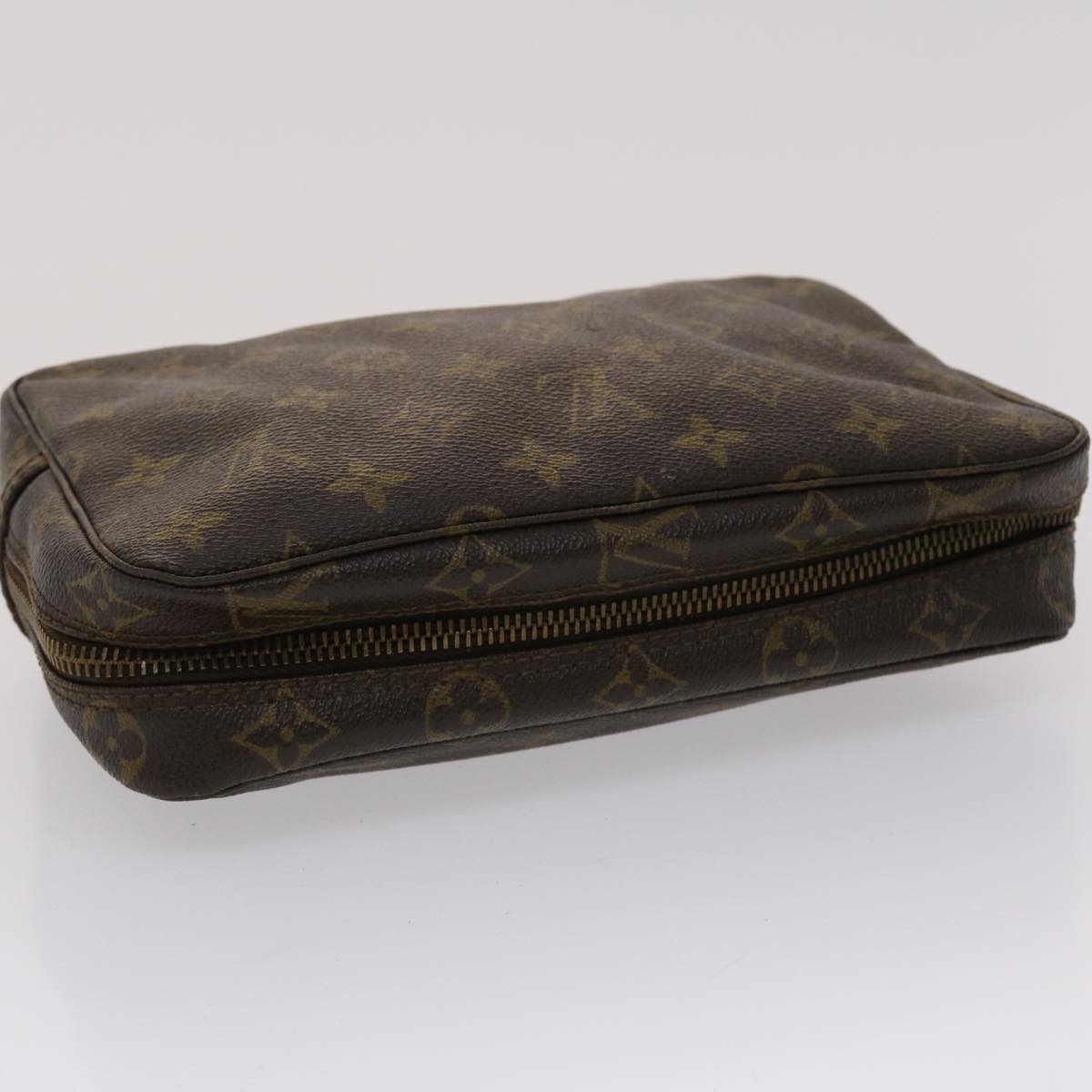 LOUIS VUITTON Monogram Trousse Toilette 23 Clutch Bag M47524 LV Auth 48294