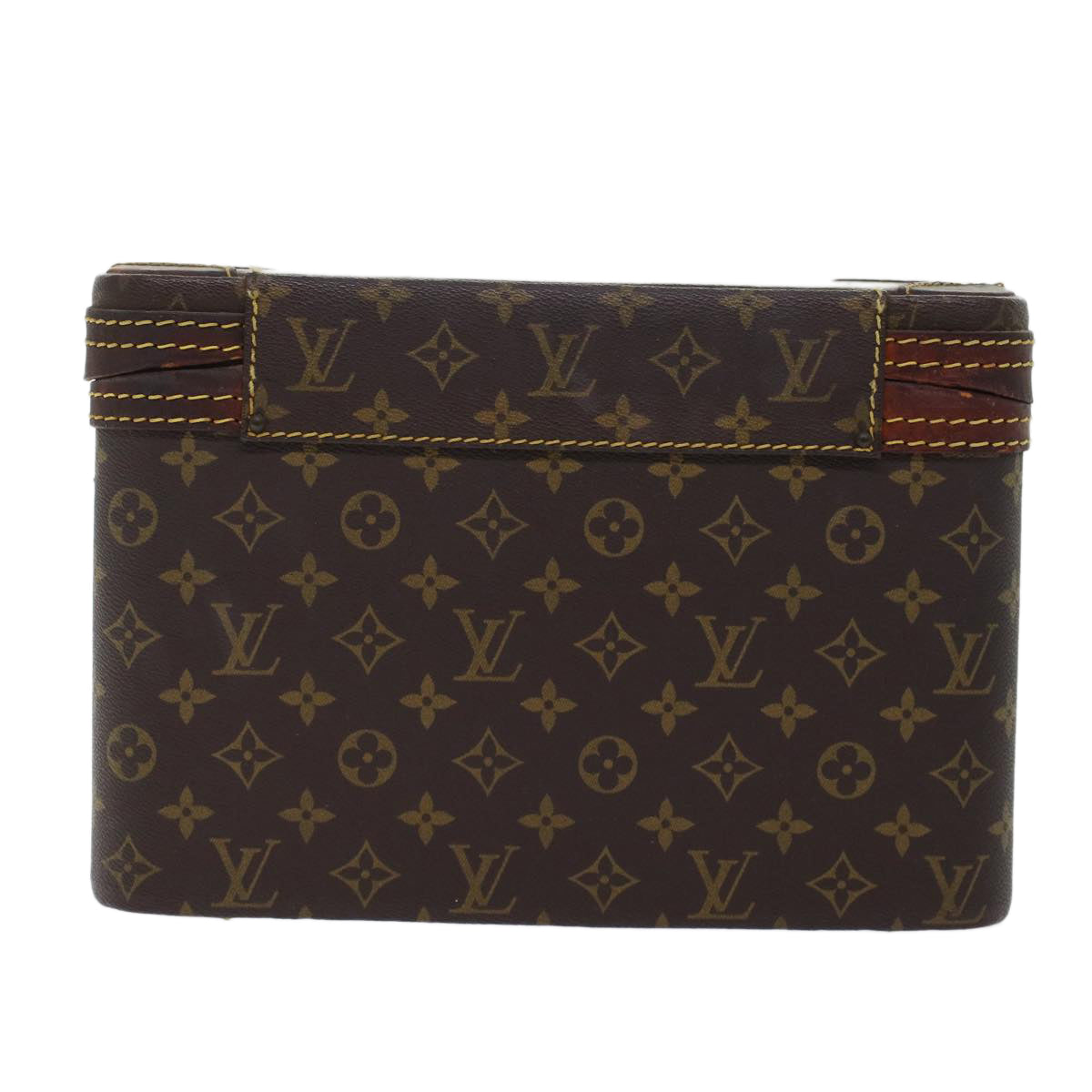 LOUIS VUITTON Monogram Train Case Jewelry Box M23820 LV Auth 48297 - 0