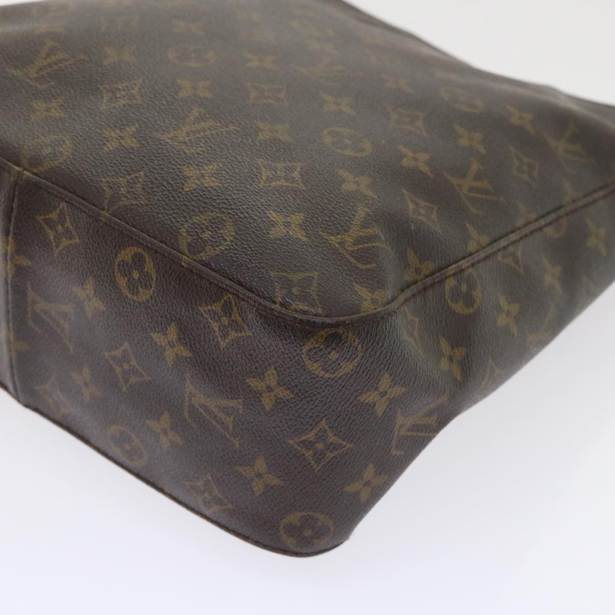 LOUIS VUITTON Monogram Looping GM Shoulder Bag M51145 LV Auth 48300