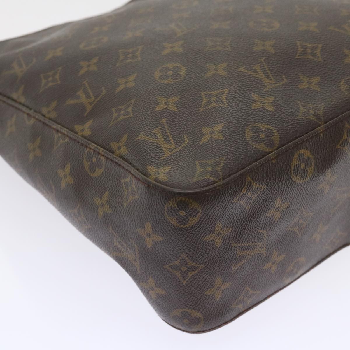 LOUIS VUITTON Monogram Looping GM Shoulder Bag M51145 LV Auth 48300