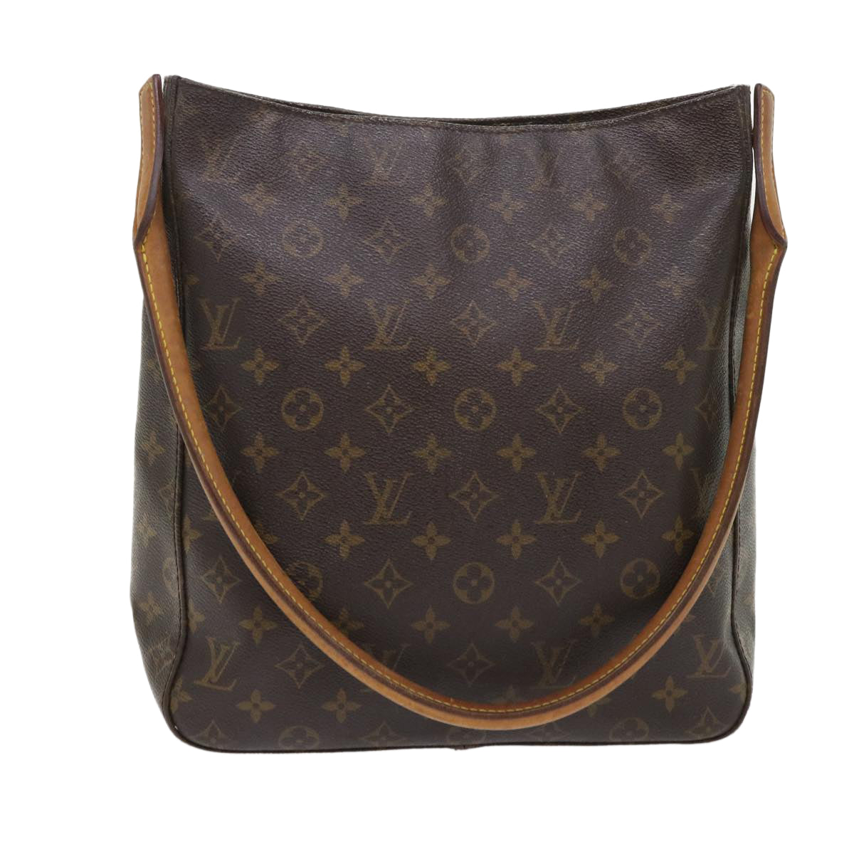 LOUIS VUITTON Monogram Looping GM Shoulder Bag M51145 LV Auth 48300