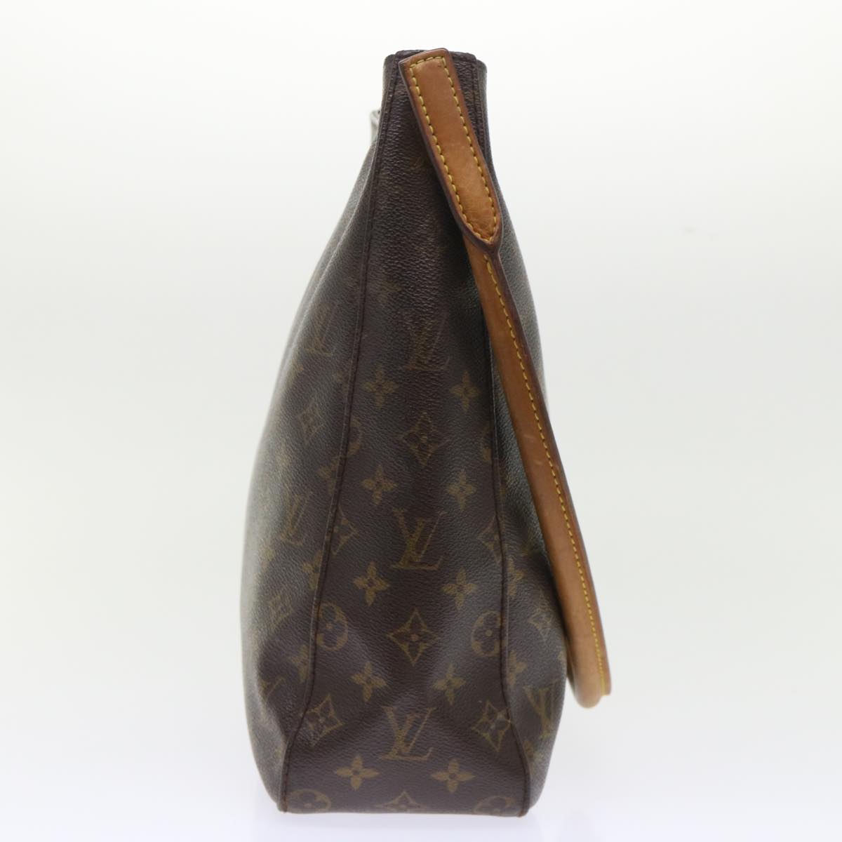 LOUIS VUITTON Monogram Looping GM Shoulder Bag M51145 LV Auth 48300