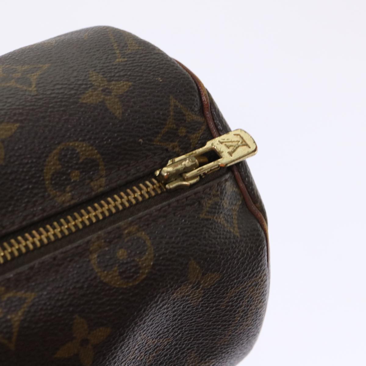 LOUIS VUITTON Monogram Papillon 26 Old model Hand Bag Vintage M51366 Auth 48301