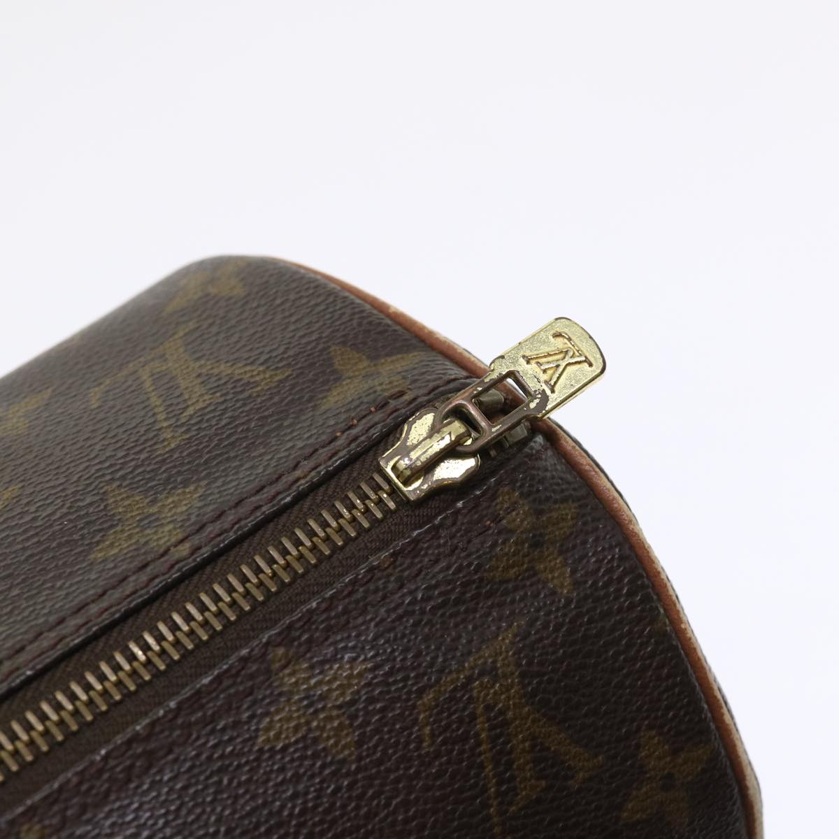 LOUIS VUITTON Monogram Papillon 30 Old Model Hand Bag Vintage M51365 Auth 48302