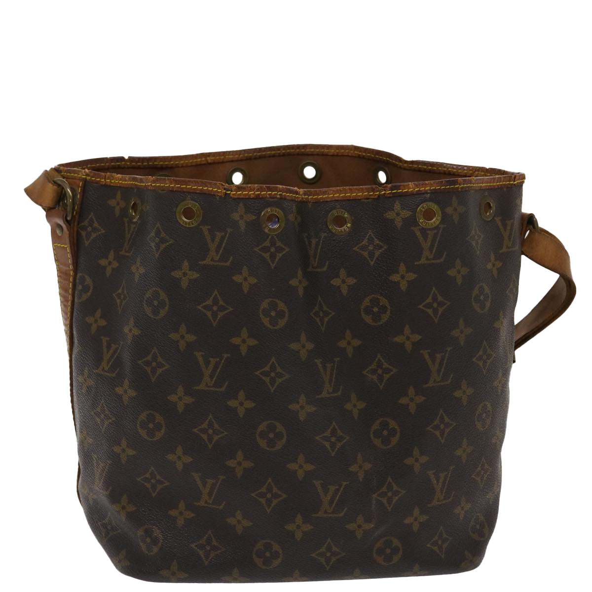 LOUIS VUITTON Monogram Petit Noe Shoulder Bag M42226 LV Auth 48305 - 0