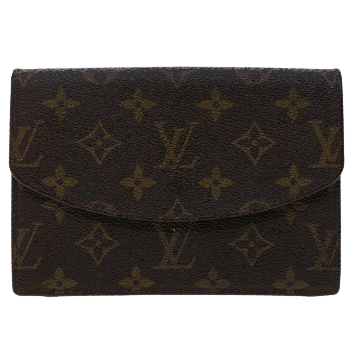 LOUIS VUITTON Monogram Pochette Rabat 17 Clutch Bag M51938 LV Auth 48345