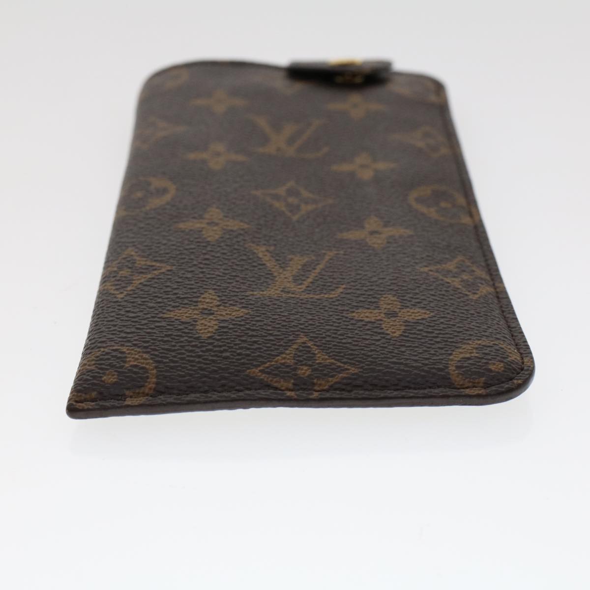 LOUIS VUITTON Monogram Etui Lunette MM Glasses Case M66544 LV Auth 48369