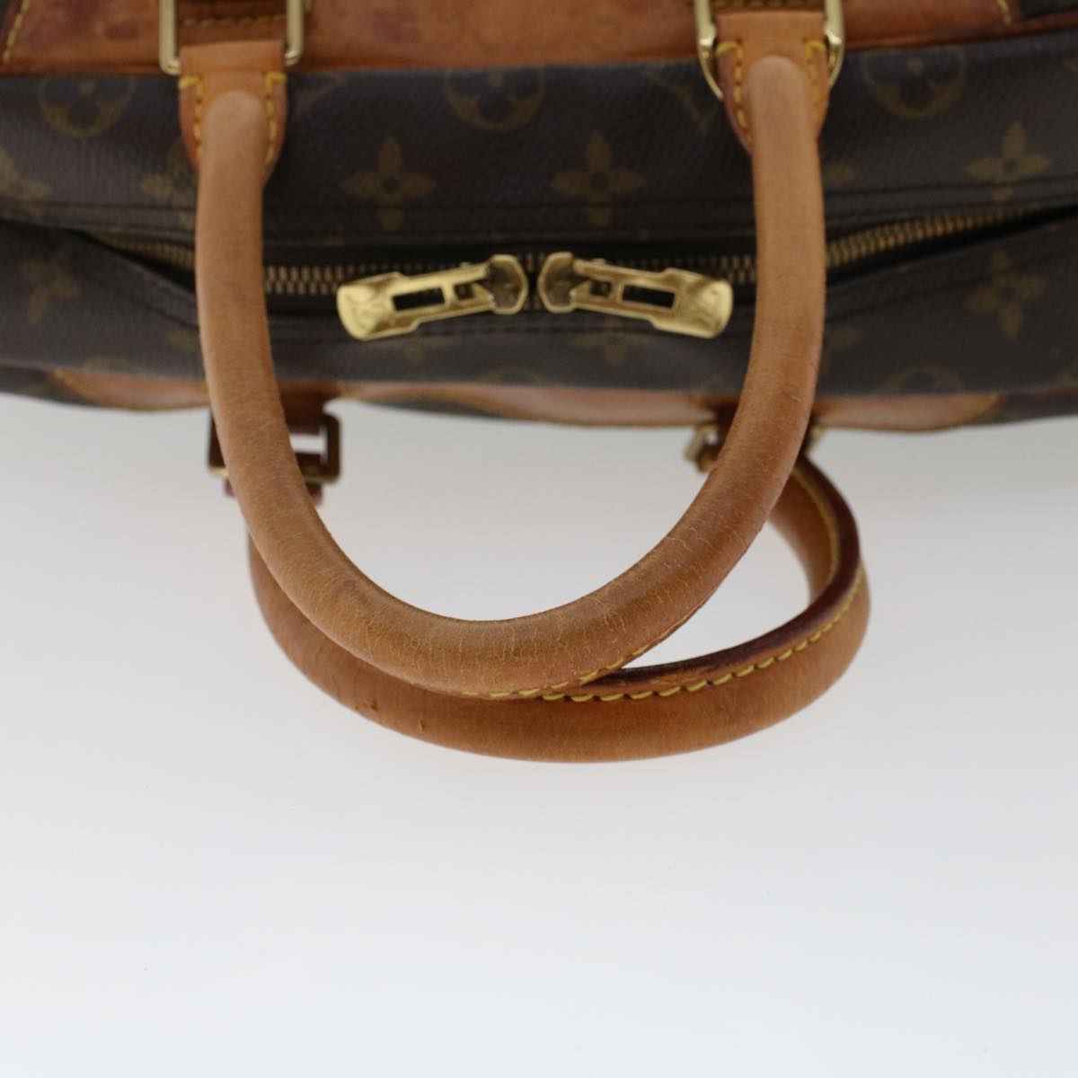 LOUIS VUITTON Monogram Deauville Hand Bag M47270 LV Auth 48418