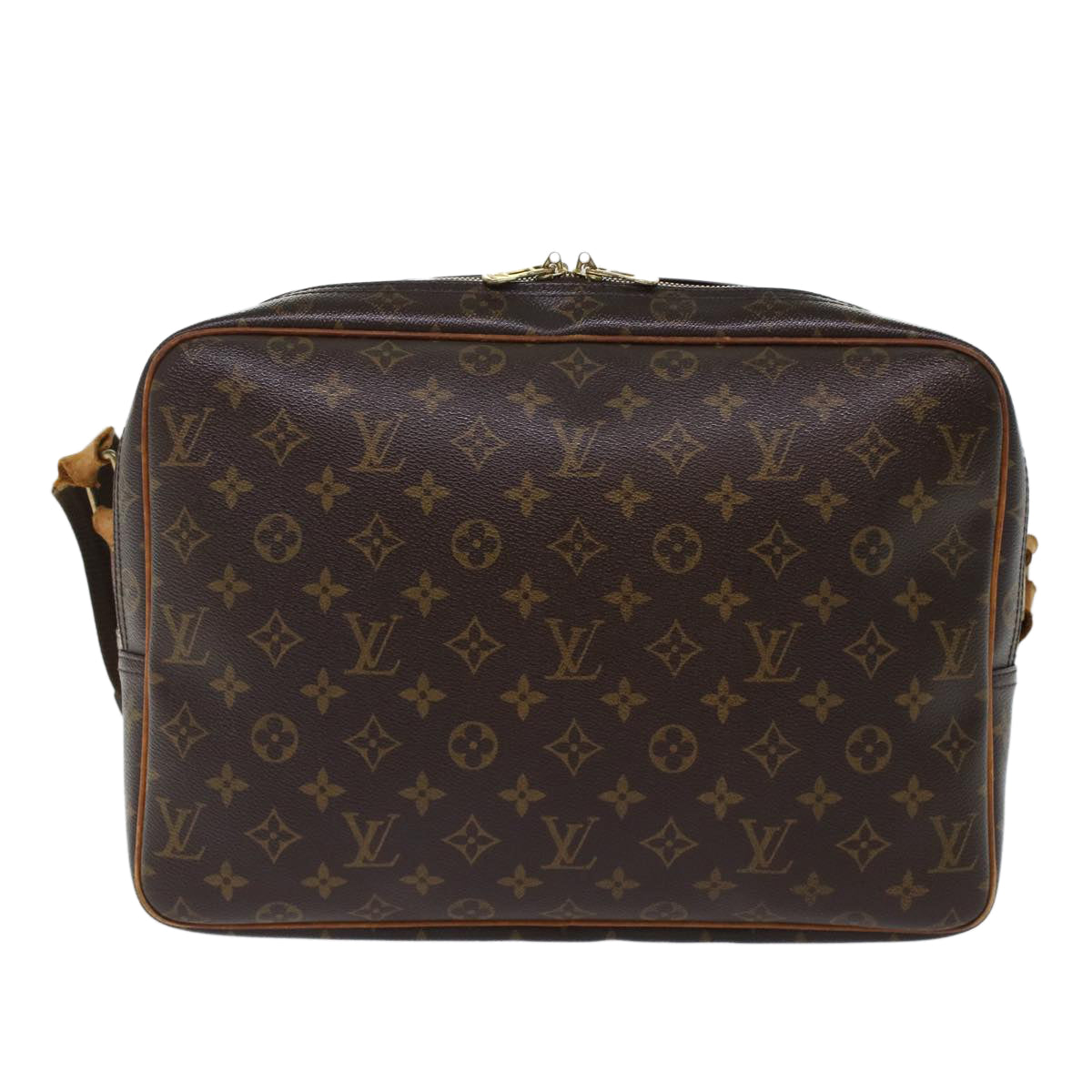 LOUIS VUITTON Monogram Reporter GM Shoulder Bag M45252 LV Auth 48420